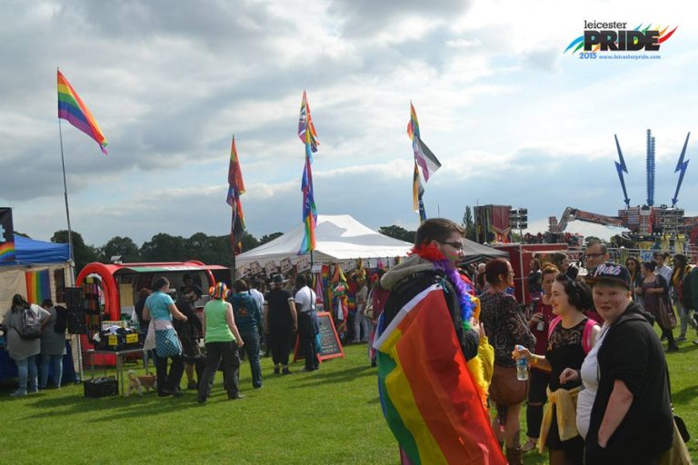 Market stalls – Leicester Pride